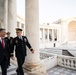 Australia’s Deputy Prime Minister Richard Marles Participates in an Armed Forces Full Honors Wreath-Laying Ceremony at the Tomb of the Unknown Soldier