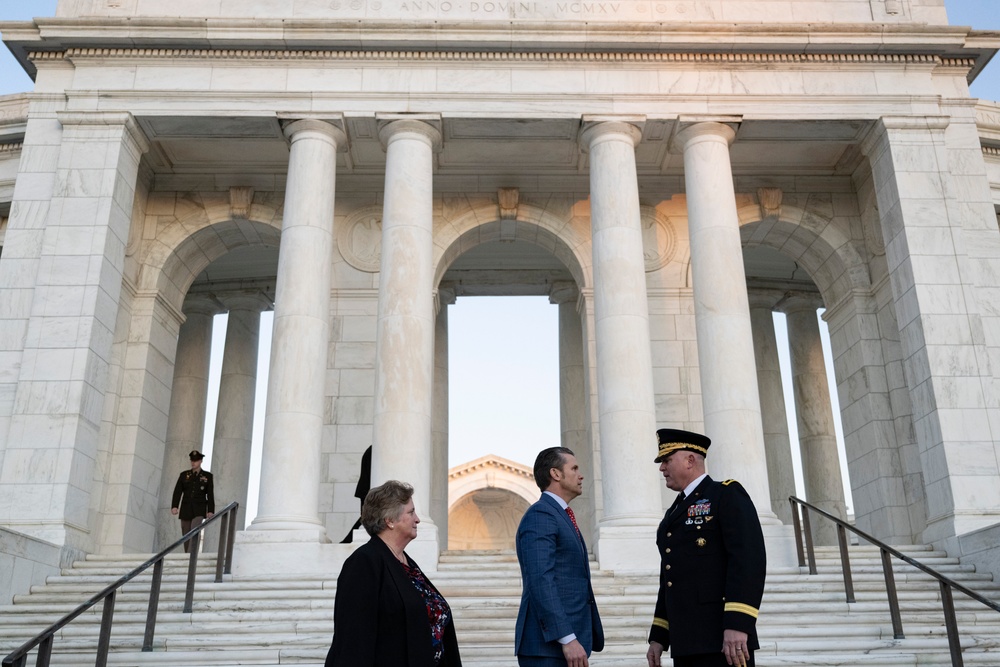 Australia’s Deputy Prime Minister Richard Marles Participates in an Armed Forces Full Honors Wreath-Laying Ceremony at the Tomb of the Unknown Soldier