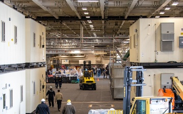 USS Ronald Reagan (CVN 76) prepares for DPIA