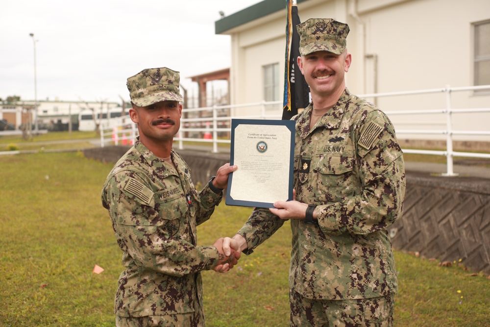 CE2 Weishampel Reenlistment