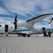 U.S. Air Force and Italian Air Commandos conduct medical training on a C-146A Wolfhound during Emerald Warrior 25.1