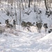 U.S. Army Soldiers move toward the objective