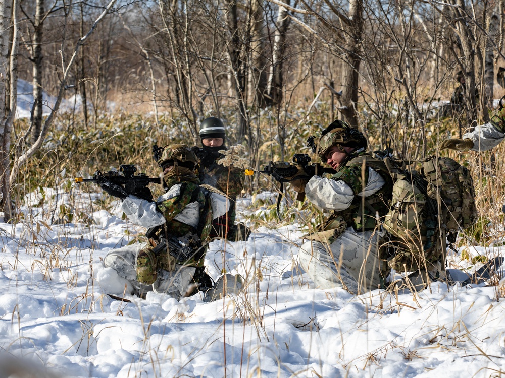 U.S. Soldiers Return Fire