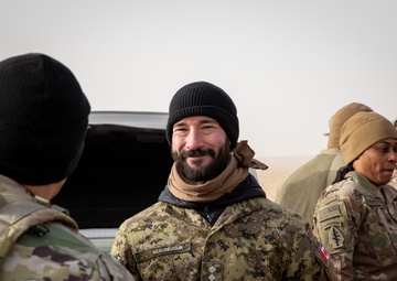 Coalition members put their skills to the test