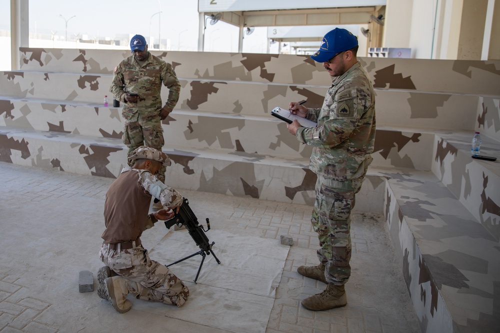 Best Warrior Competitors complete weapons assembly and disassembly event