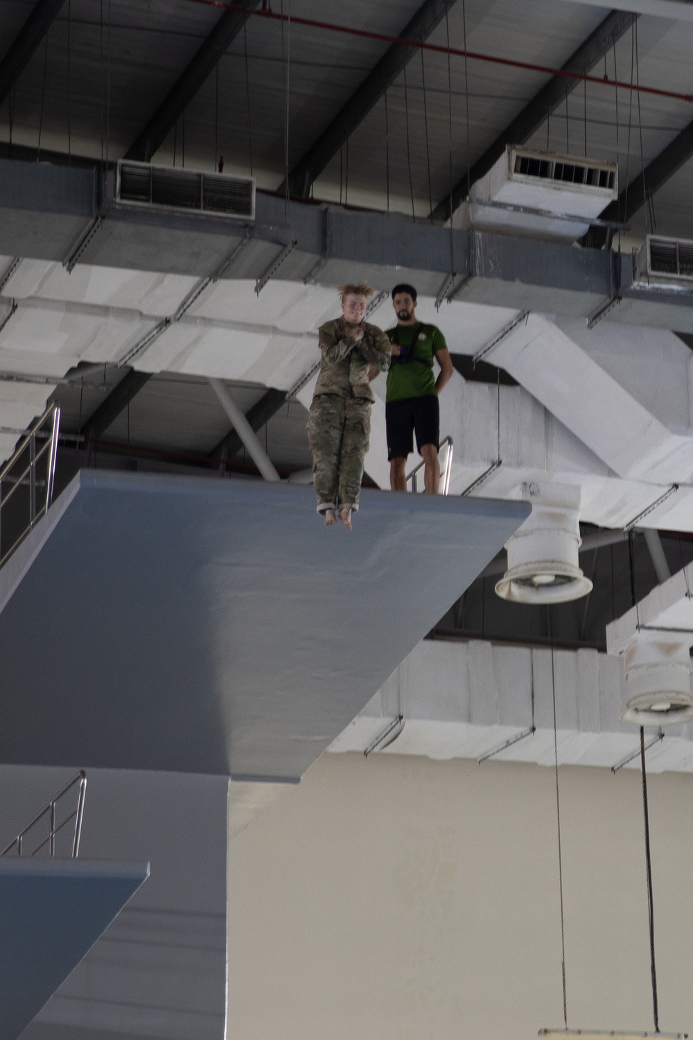 West Virginia, District of Columbia National Guard Members conduct swim event during the 2025 Best Warrior Competition