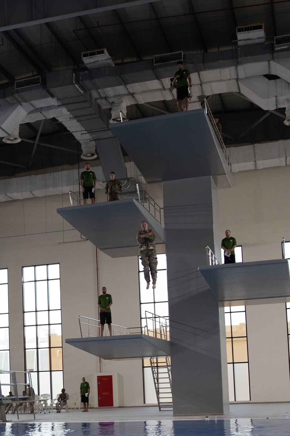 West Virginia, District of Columbia National Guard Members conduct swim event during the 2025 Best Warrior Competition