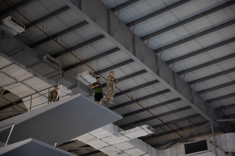 West Virginia, District of Columbia National Guard Members conduct swim event during the 2025 Best Warrior Competition