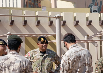 West Virginia, District of Columbia National Guard Members, and Qatar National Service Academy cadets complete mystery event during the 2025 Best Warrior Competition