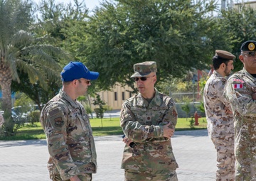 West Virginia, District of Columbia National Guard Members, and Qatar National Service Academy cadets complete mystery event during the 2025 Best Warrior Competition
