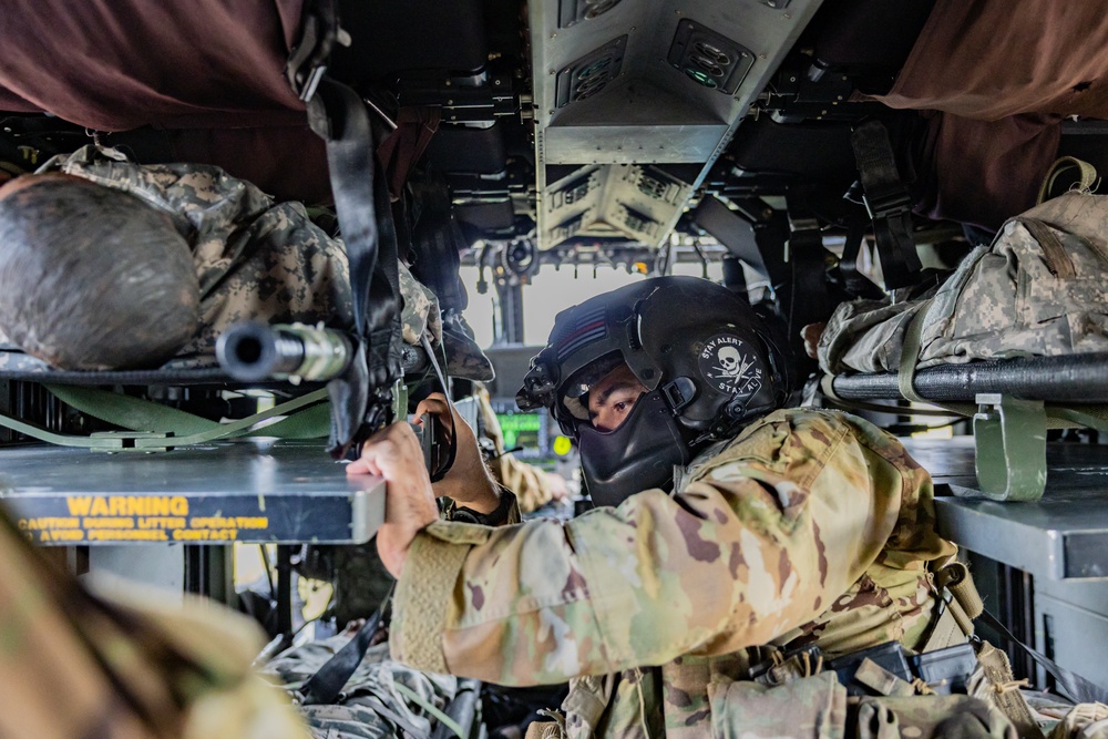 Hawaii Army National Guard Conduct Medevac Operations in NEXUS FORGE 2025