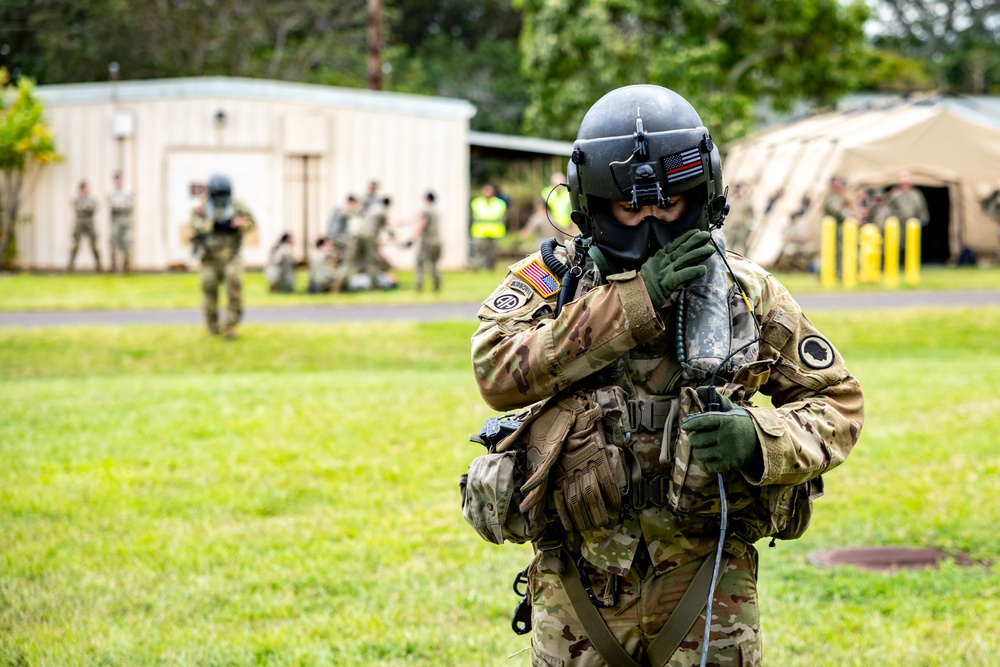 Hawaii Army National Guard Conduct Medevac Operations in NEXUS FORGE 2025