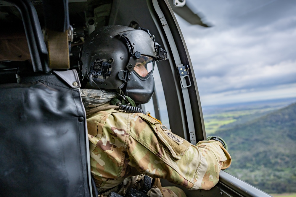 Hawaii Army National Guard Conduct Medevac Operations in NEXUS FORGE 2025