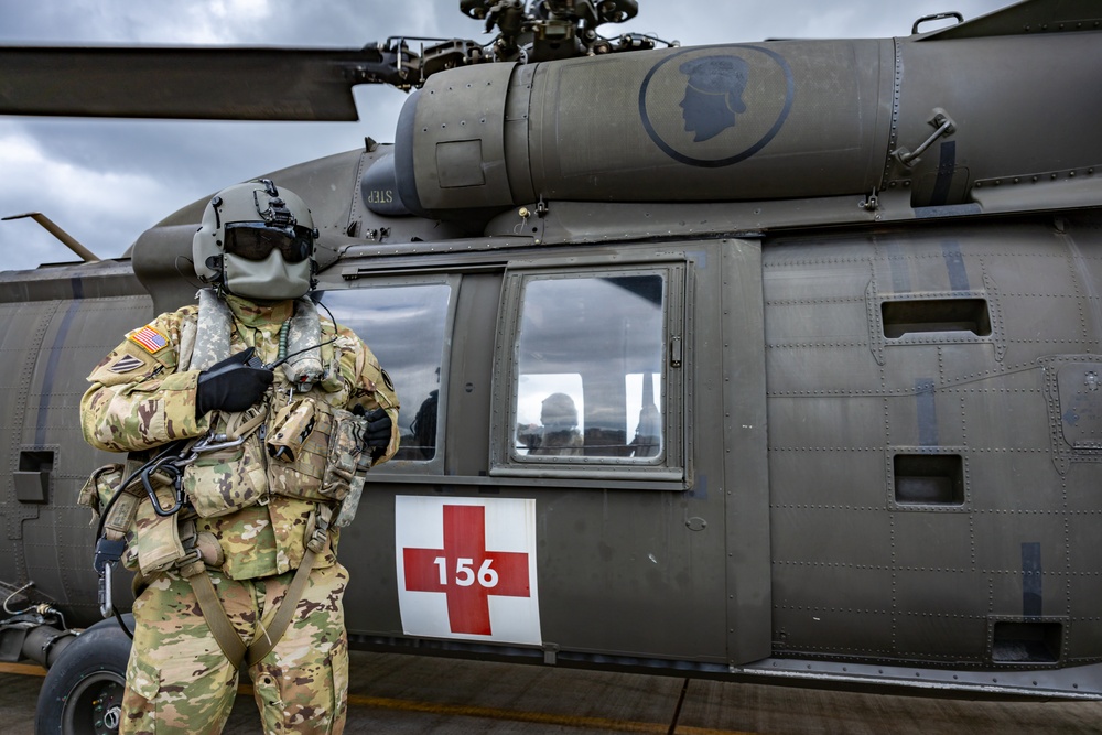 Hawaii Army National Guard Conduct Medevac Operations in NEXUS FORGE 2025