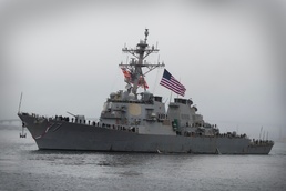 USS O’Kane Returns to Homeport from Deployment