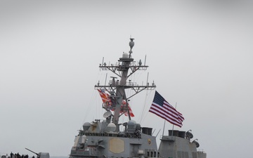 USS O’Kane returns home after seven-month deployment to 5th and 7th fleet