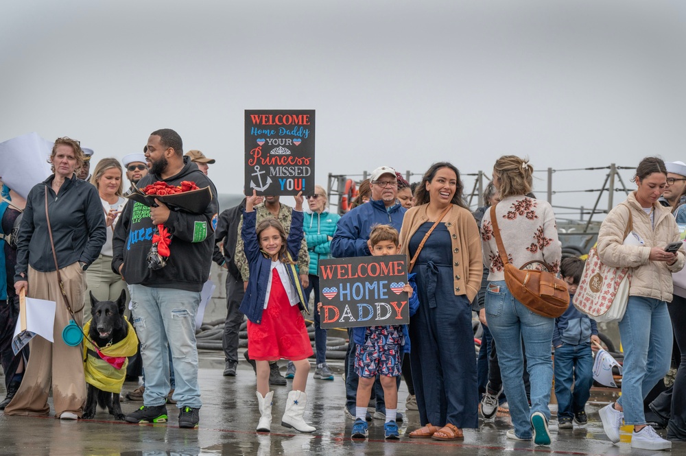 USS O’Kane Returns to Homeport from Deployment