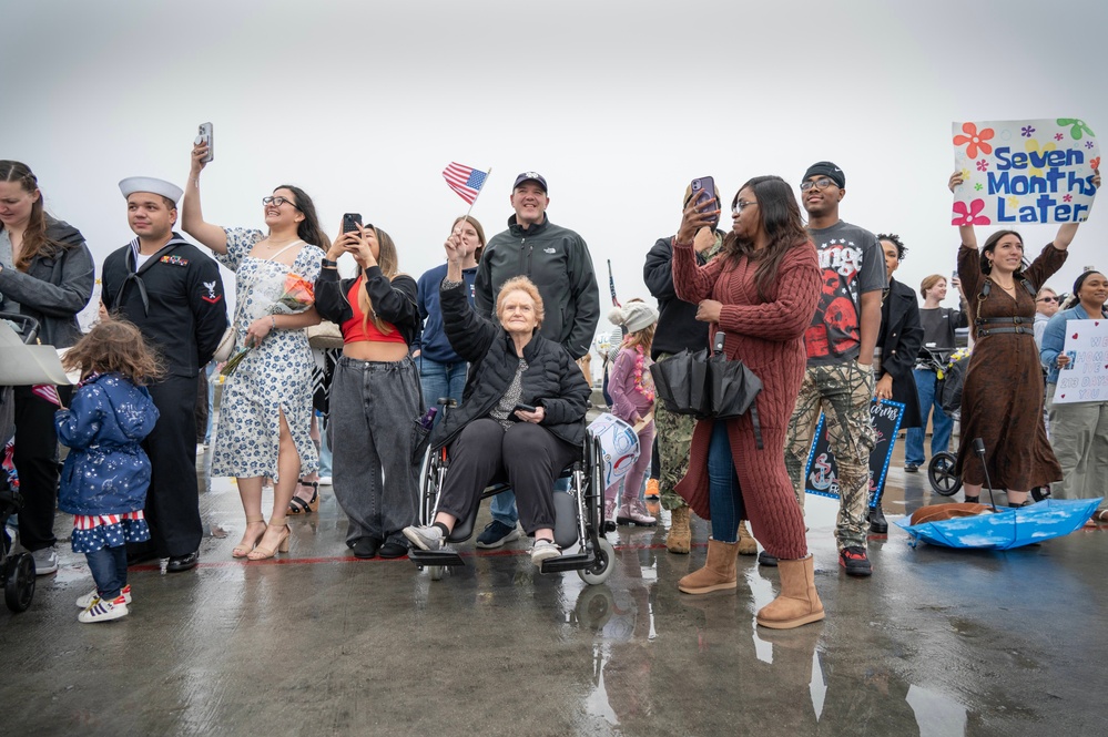 USS O’Kane Returns to Homeport from Deployment