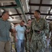 Admiral Alvin Holsey visits illegal aliens holding operations center at Naval Station Guantanamo Bay