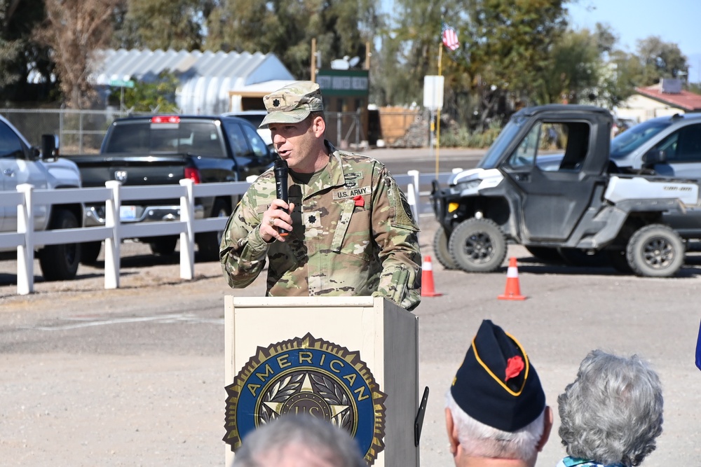 Yuma Test Center Commander keynotes 29th annual Camp Bouse Days ceremony