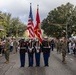 Marine Forces Reserve Band leads the Super Bowl LIX Parade