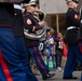 Marine Forces Reserve Band leads the Super Bowl LIX Parade