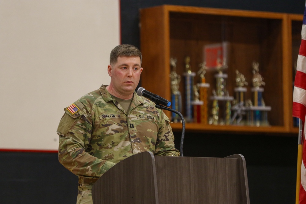 Approximately 550 ‘Blackhawk Battalion’ Soldiers Mobilize for Overseas Mission