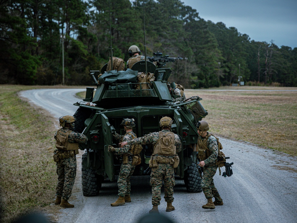 2nd LAR, BLT 3/6 Supports Raid During MAGTF Interop