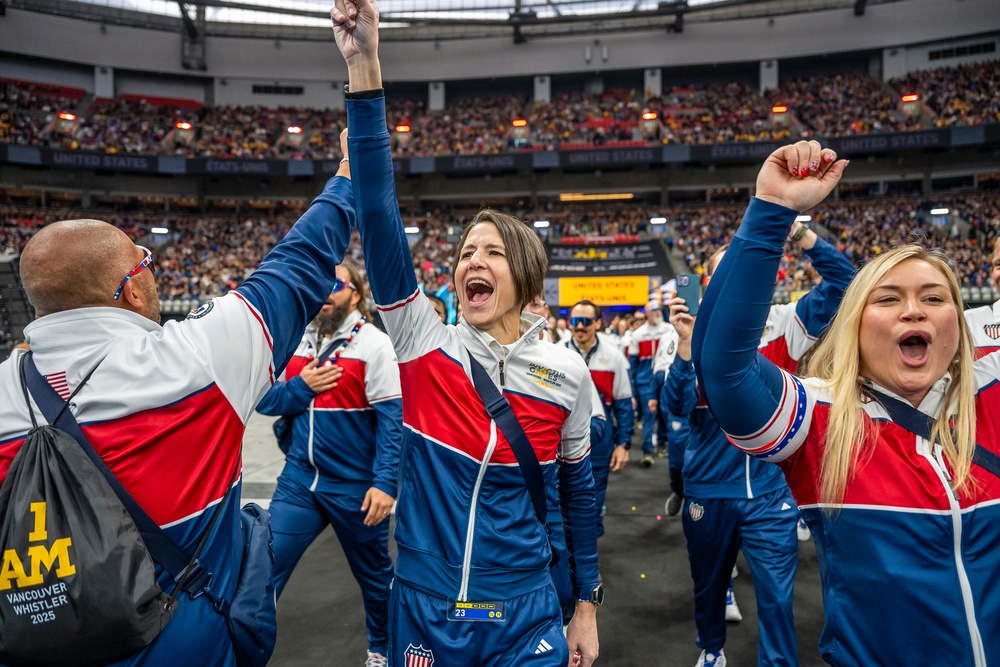 Invictus Games; IG25; Adaptive Sports; Team US; BC Place; Opening Ceremony;