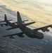 Marine KC-130Js hold formation flight training in Arizona