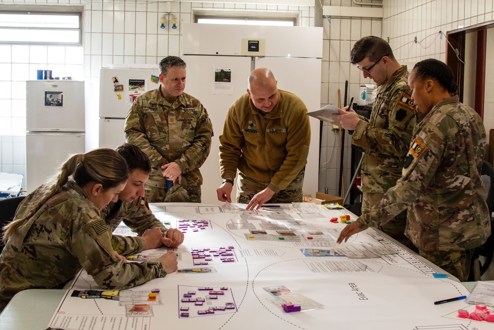 MASCAL triage wargame at Grafenwoehr