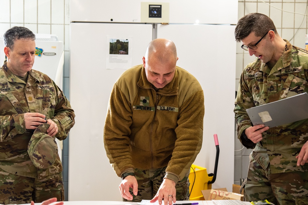 MASCAL triage wargame at Grafenwoehr