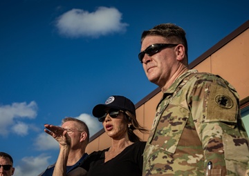 DHS Secretary Noem visits Guantanamo Bay
