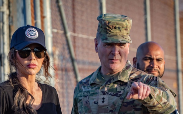 DHS Secretary Noem visits Guantanamo Bay