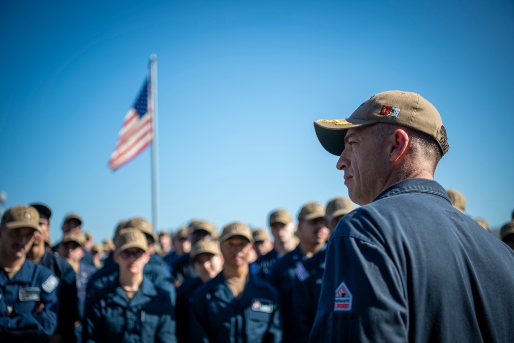 Commanding Officer All Hands Call