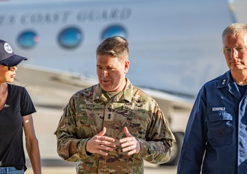 DHS Secretary Noem visits Guantanamo Bay