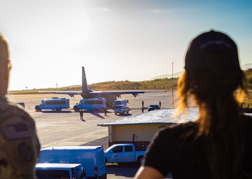 DHS Secretary Noem visits Guantanamo Bay