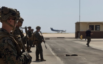 6th Marines Support Joint Task Force Southern Guard