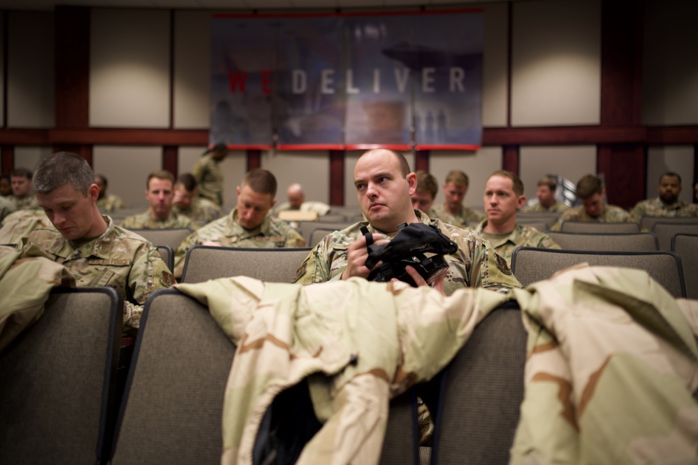 187th Fighter Wing hazardous material training exercise