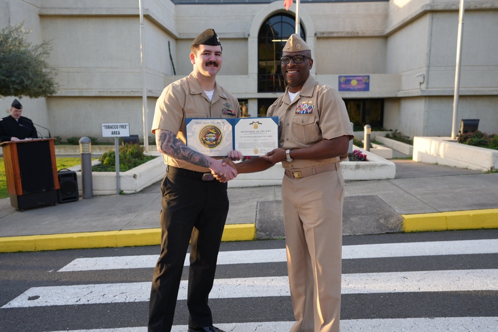 U.S. NMRTC Sigonella Awards Ceremony January 24,2025