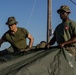 U.S. Marines support Migrant Holding Operations