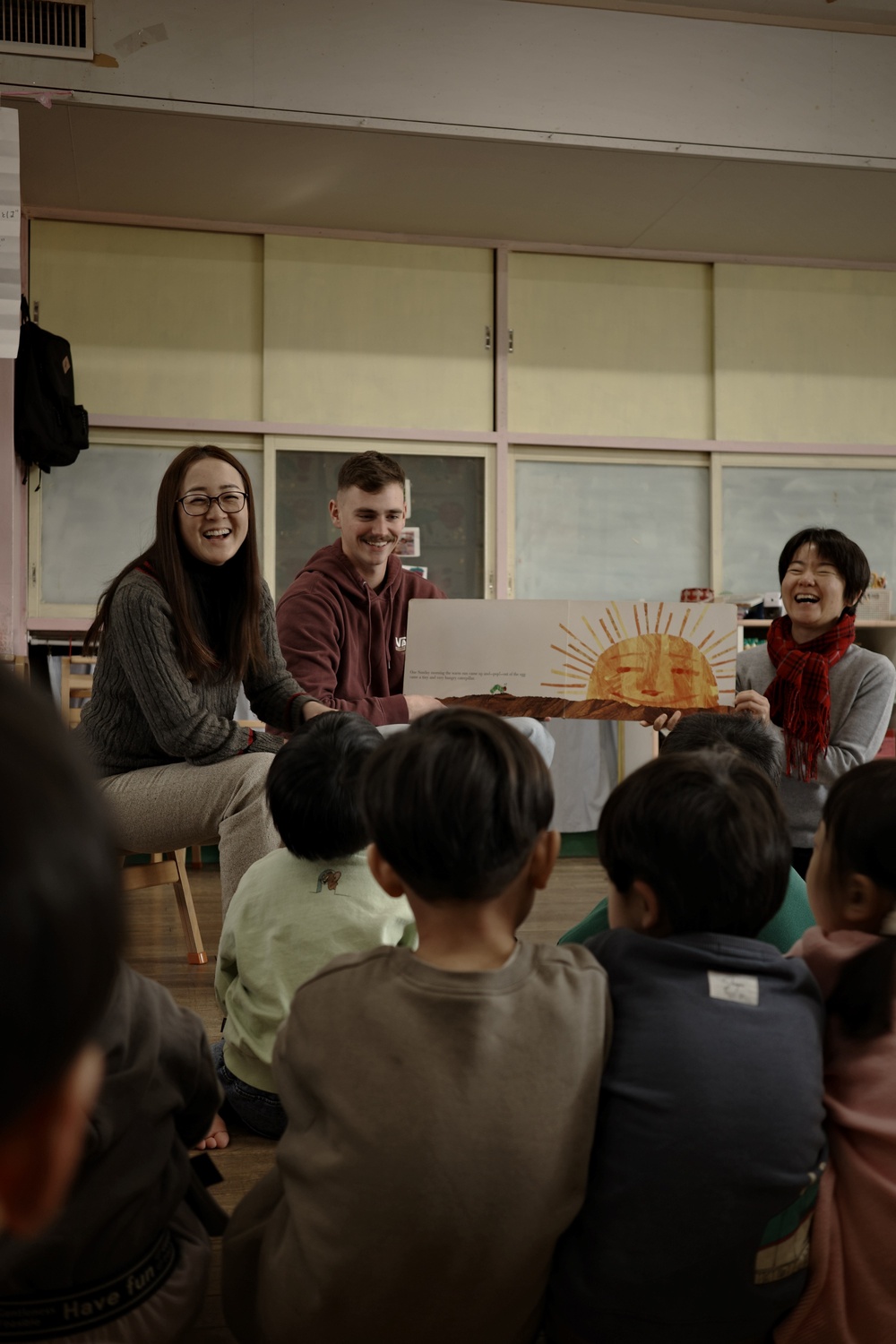 NMCB-3 Service Members volunteer at local Iwakuni Preschools