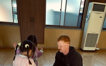 NMCB-3 Service Members volunteer at local Iwakuni Preschools