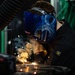 USS George Washington (CVN 73) Sailors practice welding