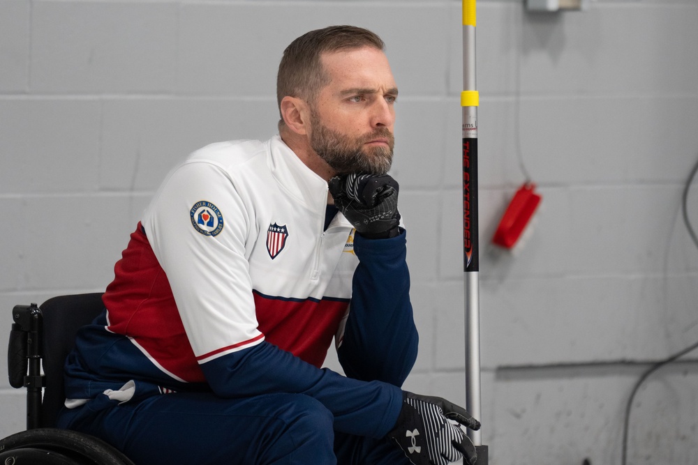 Team US | IG 25 | Invictus Games | Wheelchair Curling | Air Force TSgt Justin Wolfe (ret.)