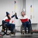 Team US | IG 25 | Invictus Games | Wheelchair Curling | Coast Guard YN1 Angela Harris | Air Force TSgt Justin Wolfe (ret.)