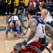 Team U.S. competes in wheelchair basketball during 2025 Invictus Games
