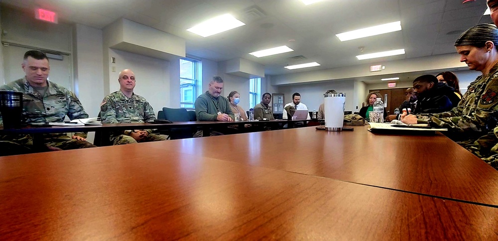 Fort McCoy leaders participate in 'Care Triad' meeting supporting service member medical readiness