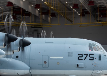 U.S. Marine Corps aircraft land at Andersen AFB for CN25