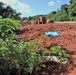 Objects of Potential Archeological Interest are Covered and Cordoned Off at the Site of Military Construction on Northern Guam